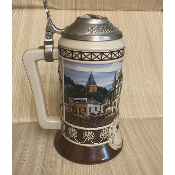 Bushes Inn ANHEUSER BUSCH COLLECTORS CLUB 2002 MEMBERSHIP Stein COA CB21 - Picture 9 of 12